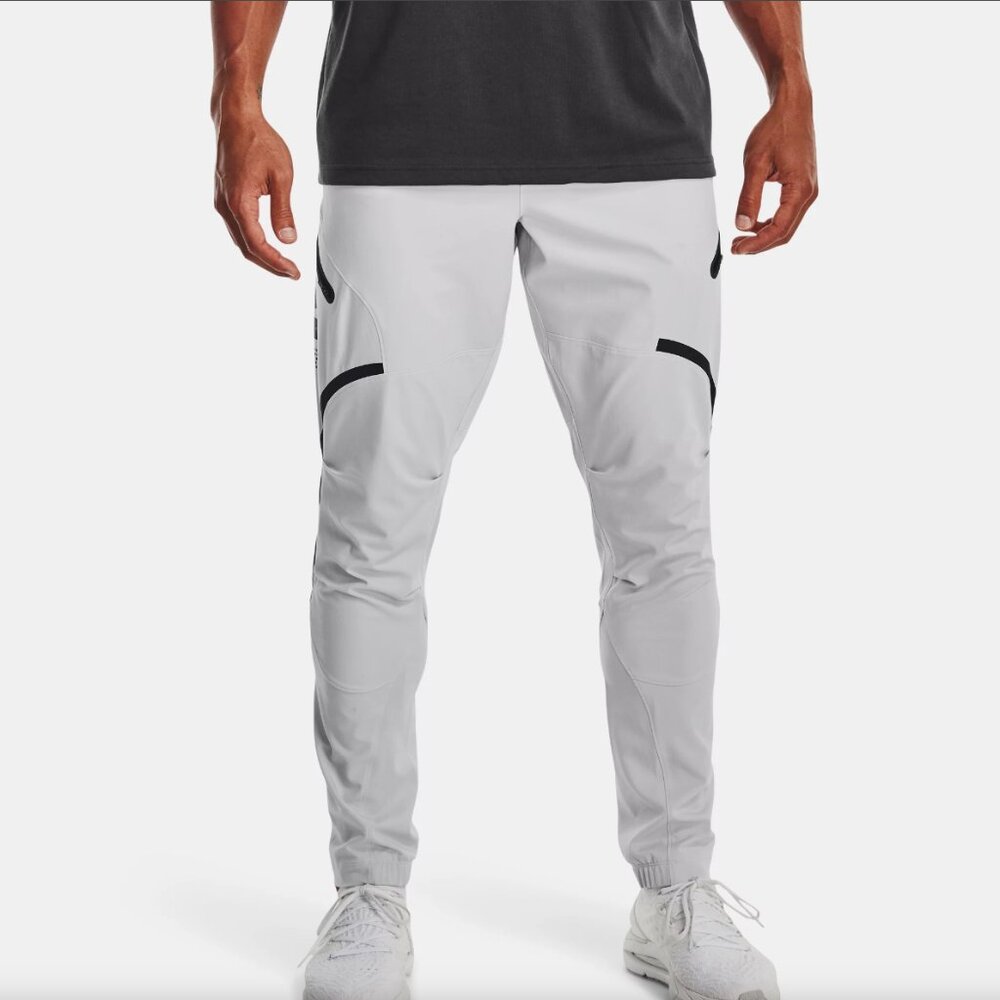 Men's UA Unstoppable Cargo Pants Small Grey Under Armour